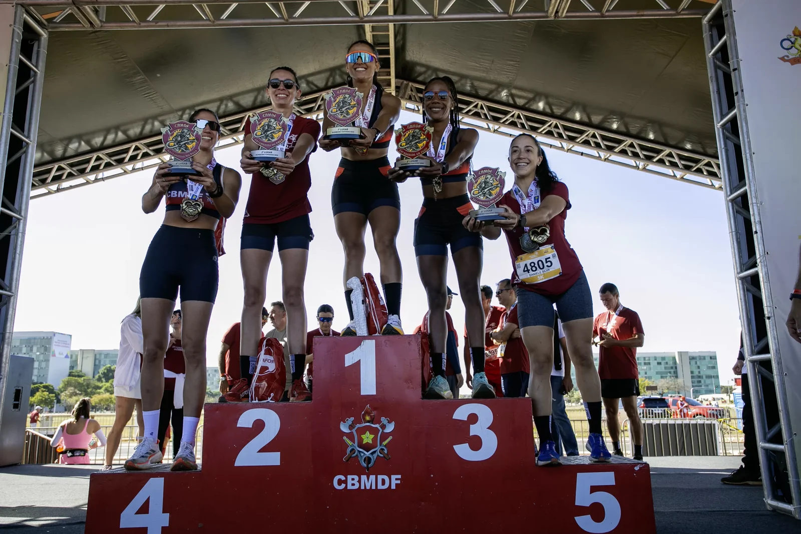 Premiação das primeiras colocadas